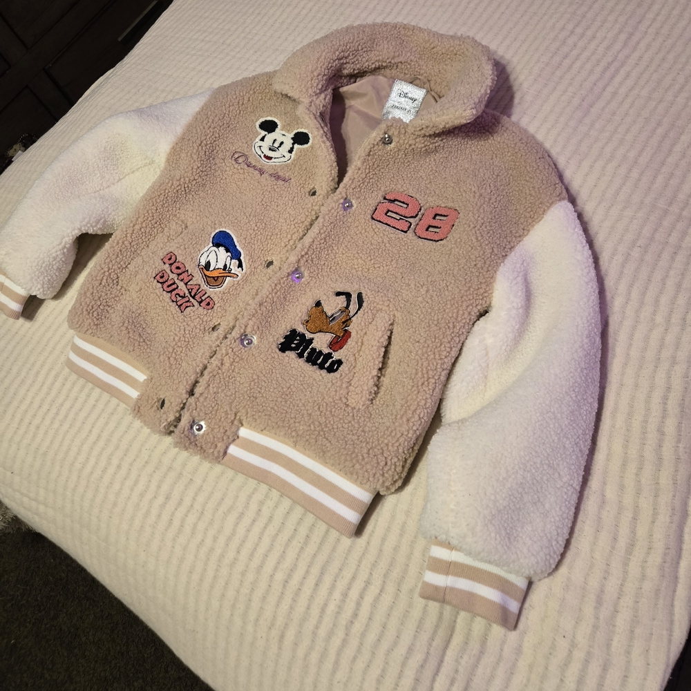 Disney x Forever 21 Kids Jacket in Cream